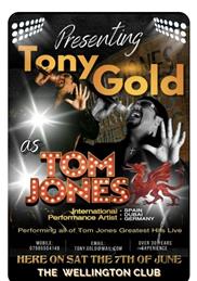 TONY GOLD (Tom Jones  and 80s)